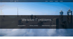Desktop Screenshot of origintechnologies.com
